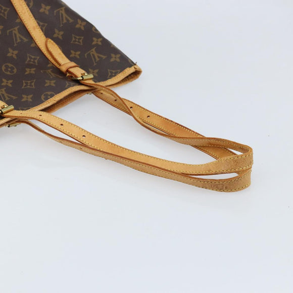 LOUIS VUITTON Monogram Bucket GM Shoulder Bag M42236 LV Auth BA10888