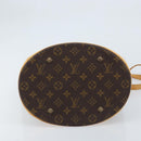 LOUIS VUITTON Monogram Bucket GM Shoulder Bag M42236 LV Auth BA10888-5