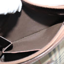 Burberrys Nova Check Shoulder Bag Canvas Brown Gold Auth BA1089-12