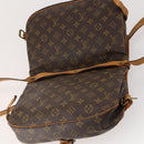 LOUIS VUITTON Monogram Saumur 30 Shoulder Bag M42256 LV Auth BA10892-18