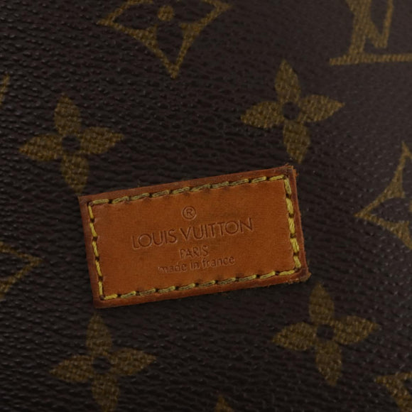 LOUIS VUITTON Monogram Saumur 30 Shoulder Bag M42256 LV Auth BA10892