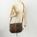 LOUIS VUITTON Monogram Saumur 30 Shoulder Bag M42256 LV Auth BA10892-26