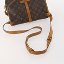 LOUIS VUITTON Monogram Saumur 30 Shoulder Bag M42256 LV Auth BA10892-7