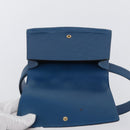 LOUIS VUITTON Epi Ceinture Tilsitt Pochette Pouch Blue M52605 LV Auth BA10893-18