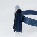 LOUIS VUITTON Epi Ceinture Tilsitt Pochette Pouch Blue M52605 LV Auth BA10893-3