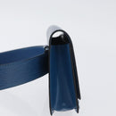 LOUIS VUITTON Epi Ceinture Tilsitt Pochette Pouch Blue M52605 LV Auth BA10893-4
