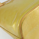 LOUIS VUITTON Monogram Vernis Houston Hand Bag Gris M91053 LV Auth BA10897-16