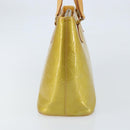 LOUIS VUITTON Monogram Vernis Houston Hand Bag Gris M91053 LV Auth BA10897-3