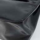 Gianni Versace Tote Bag Patent leather Black Gold Auth BA10900-10