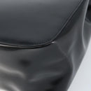 Gianni Versace Tote Bag Patent leather Black Gold Auth BA10900-12