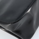 Gianni Versace Tote Bag Patent leather Black Gold Auth BA10900-13