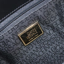 Gianni Versace Tote Bag Patent leather Black Gold Auth BA10900-15