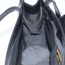 Gianni Versace Tote Bag Patent leather Black Gold Auth BA10900-18
