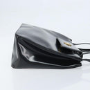 Gianni Versace Tote Bag Patent leather Black Gold Auth BA10900-4