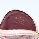 LOUIS VUITTON Monogram Mini Porte Monnaie Ron Coin Purse Red M92462 Auth BA10901-10