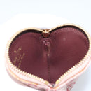 LOUIS VUITTON Monogram Mini Porte Monnaie Ron Coin Purse Red M92462 Auth BA10901-17