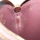 LOUIS VUITTON Monogram Mini Porte Monnaie Ron Coin Purse Red M92462 Auth BA10901-12