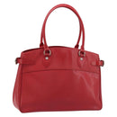 LOUIS VUITTON Epi Passy PM Hand Bag Red M5926E LV Auth BA10911-1