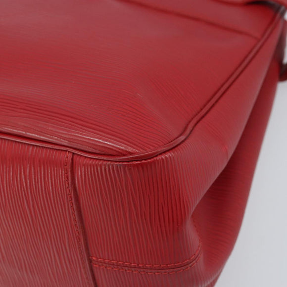 LOUIS VUITTON Epi Passy PM Hand Bag Red M5926E LV Auth BA10911