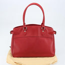 LOUIS VUITTON Epi Passy PM Hand Bag Red M5926E LV Auth BA10911-12