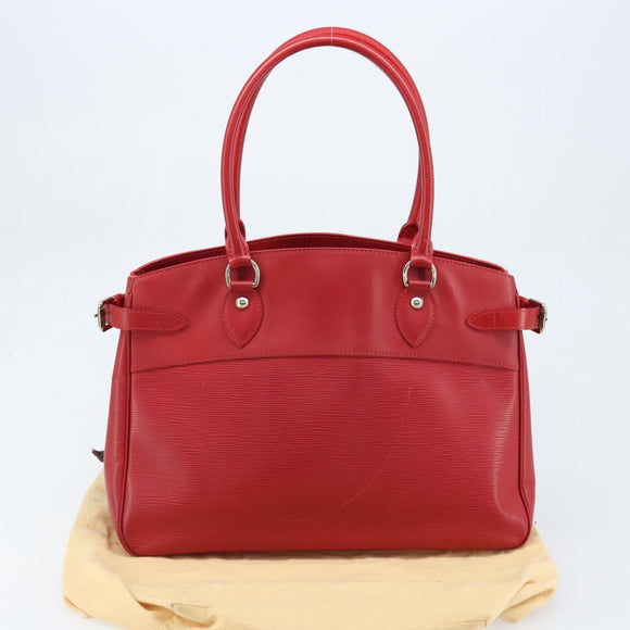 LOUIS VUITTON Epi Passy PM Hand Bag Red M5926E LV Auth BA10911