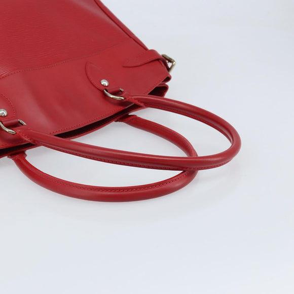 LOUIS VUITTON Epi Passy PM Hand Bag Red M5926E LV Auth BA10911