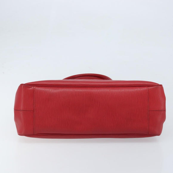 LOUIS VUITTON Epi Passy PM Hand Bag Red M5926E LV Auth BA10911