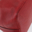 LOUIS VUITTON Epi Petit Noe Shoulder Bag Red M44107 LV Auth BA10912-9