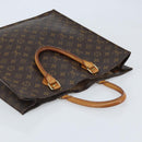 LOUIS VUITTON Monogram Sac Plat Hand Bag M51140 LV Auth BA10915-6