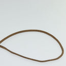 GUCCI GG Supreme Web Sherry Line Shoulder Bag PVC Leather Beige Gold Auth BA1092-8