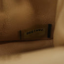 CHANEL Matelasse Pouch Lamsleer Beige Goud CC Auth BA10922-12