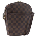 LOUIS VUITTON Damier Ebene Ipanema PM Shoulder Bag N51294 LV Auth BA10923-1