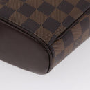 LOUIS VUITTON Damier Ebene Ipanema PM Shoulder Bag N51294 LV Auth BA10923-16