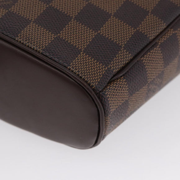 LOUIS VUITTON Damier Ebene Ipanema PM Shoulder Bag N51294 LV Auth BA10923