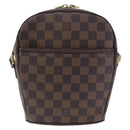 LOUIS VUITTON Damier Ebene Ipanema PM Shoulder Bag N51294 LV Auth BA10923-13