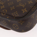 LOUIS VUITTON Monogram Saint Cloud MM Shoulder Bag M51243 LV Auth BA10928-18