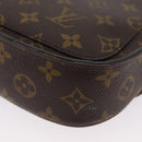 LOUIS VUITTON Monogram Saint Cloud MM Shoulder Bag M51243 LV Auth BA10928-19