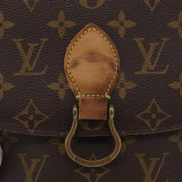 LOUIS VUITTON Monogram Saint Cloud MM Shoulder Bag M51243 LV Auth BA10928