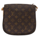 LOUIS VUITTON Monogram Saint Cloud MM Shoulder Bag M51243 LV Auth BA10928-2
