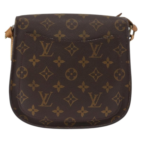 LOUIS VUITTON Monogram Saint Cloud MM Shoulder Bag M51243 LV Auth BA10928