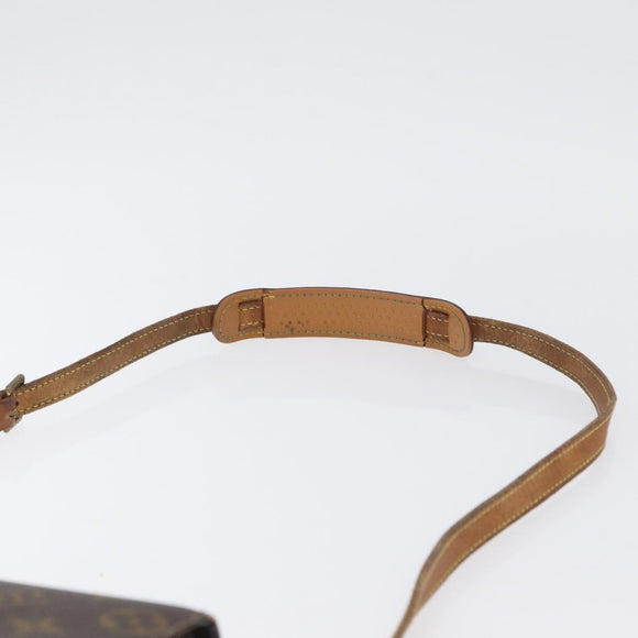 LOUIS VUITTON Monogram Saint Cloud MM Shoulder Bag M51243 LV Auth BA10928