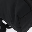 PRADA Hand Bag Nylon Black Silver Auth BA10929-15