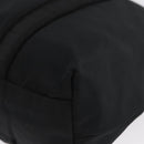 PRADA Hand Bag Nylon Black Silver Auth BA10929-16