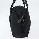 PRADA Hand Bag Nylon Black Silver Auth BA10929-4