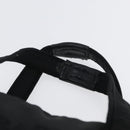 PRADA Hand Bag Nylon Black Silver Auth BA10929-8