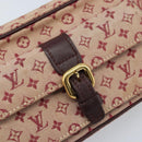 LOUIS VUITTON Monogram Mini Juliet MM Shoulder Bag Red M92219 LV Auth BA10930-17