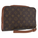 LOUIS VUITTON Monogram Orsay Clutch Bag M51790 LV Auth BA10932-1
