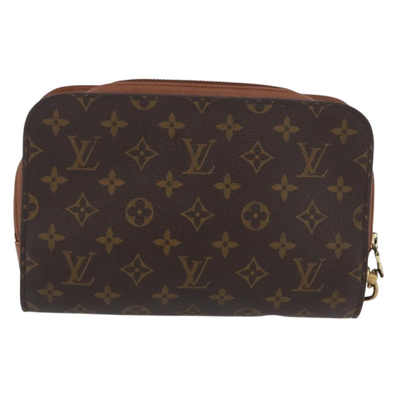 LOUIS VUITTON Monogram Orsay Clutch Bag M51790 LV Auth BA10932