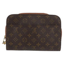 LOUIS VUITTON Monogram Orsay Clutch Bag M51790 LV Auth BA10932-2