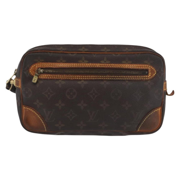 LOUIS VUITTON Monogram Marly Dragonne GM Clutch Bag M51825 LV Auth BA10933